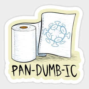 Pandumbic Sticker